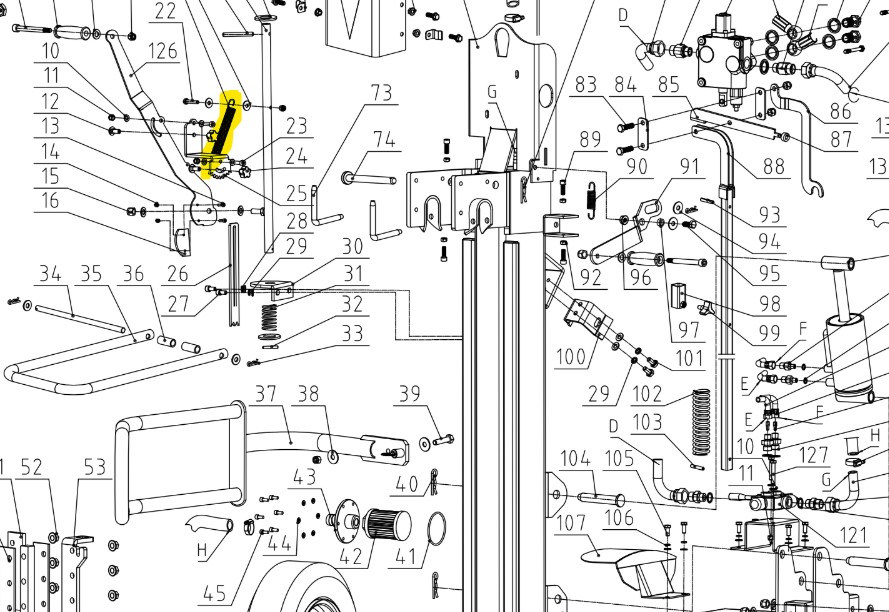 Ressort GTM GTL14000/GTL22000, MZLS16569900223, 16569900223