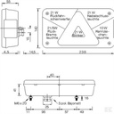 Feu arrière Droite ASPOCK multipoint 12V - 5 pins