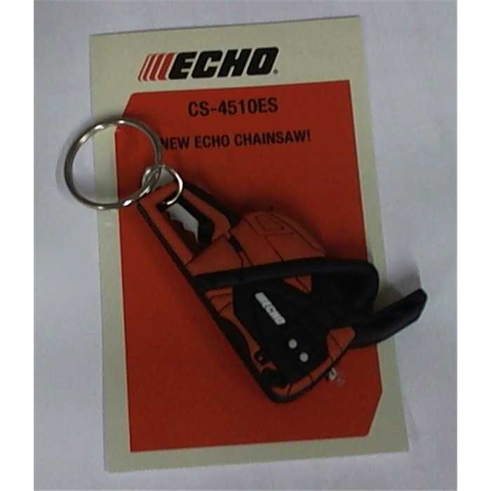 Porte-clef tronconneuse ECHO CS4510ES avec lampe