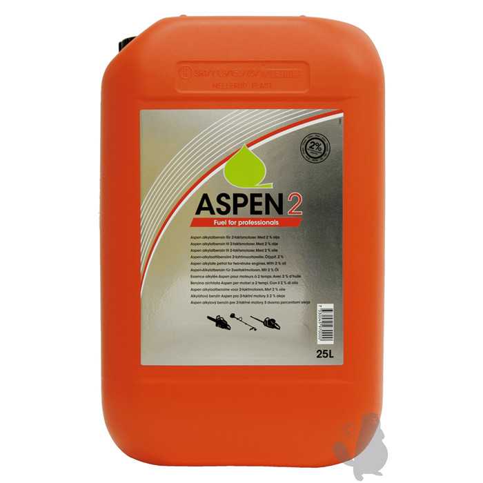 Carburant Aspen 2, FRT Full Range Technology, mélange prêt à  lemploi avec 2% dhuile pour moteur 2T