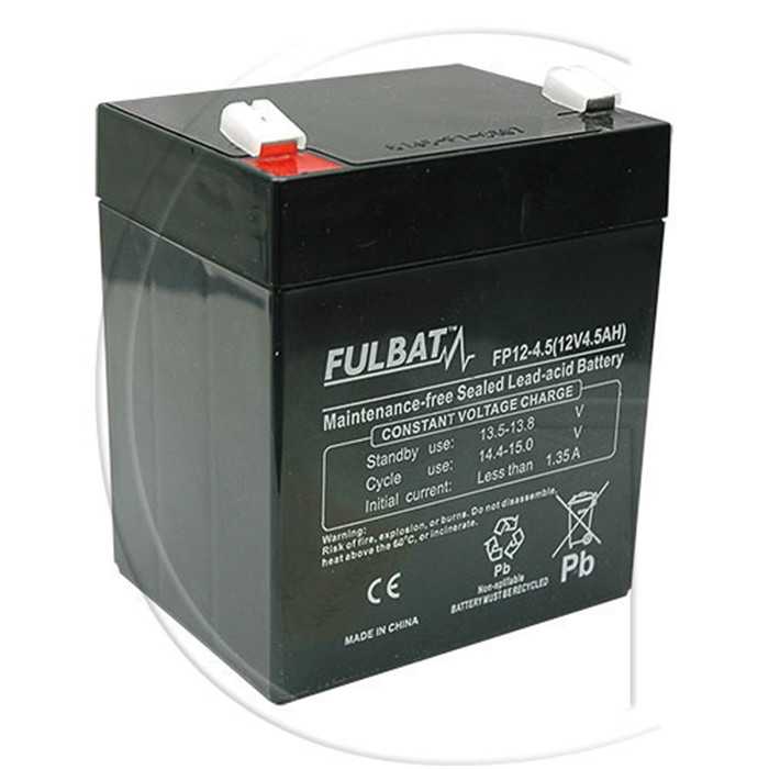 [0114-04512] Batterie sans entretien FULBAT / Mod. : FP12-4.5, 0114-04512