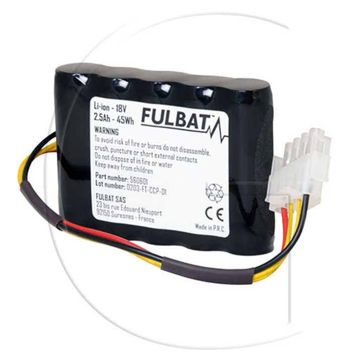Batterie - Pour la tondeuse automatique AL-KO / Mod. : Robolinho 100 110 41.6 / Orig. : 440454 44, 0114-00601