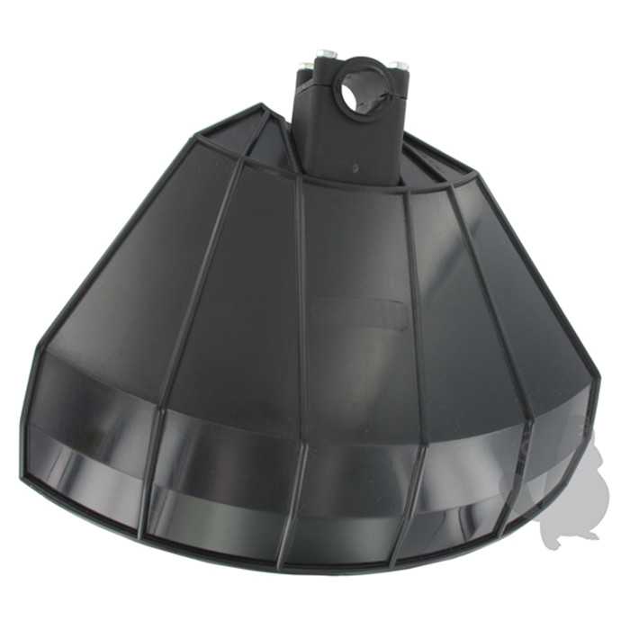 Carter de protection enveloppant en résine plastique pour tubes de débroussailleuses de diamètre: 26, 1623020, 162-3020