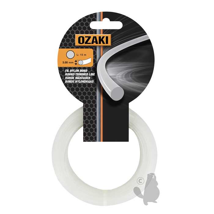 Anneau fil nylon OZAKI éco 3 0mm x 15m, 1511530, 151-1530