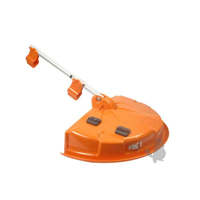 [162-0490] Carter de protection universel pour débroussailleuse à  dos avec volet relevable CLICKPROTECT. Livré, 1620490, 162-0490