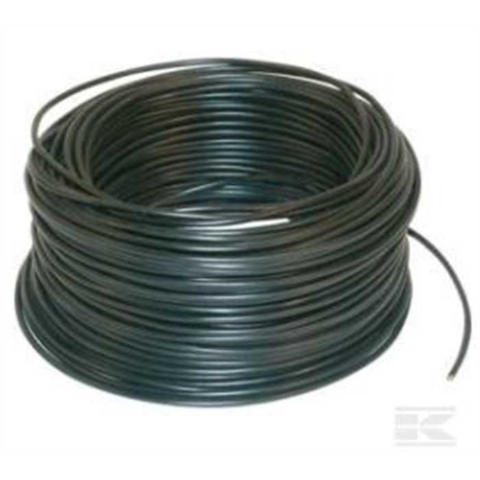 Câble electrique 1x1,5 mm noir vendu le metre