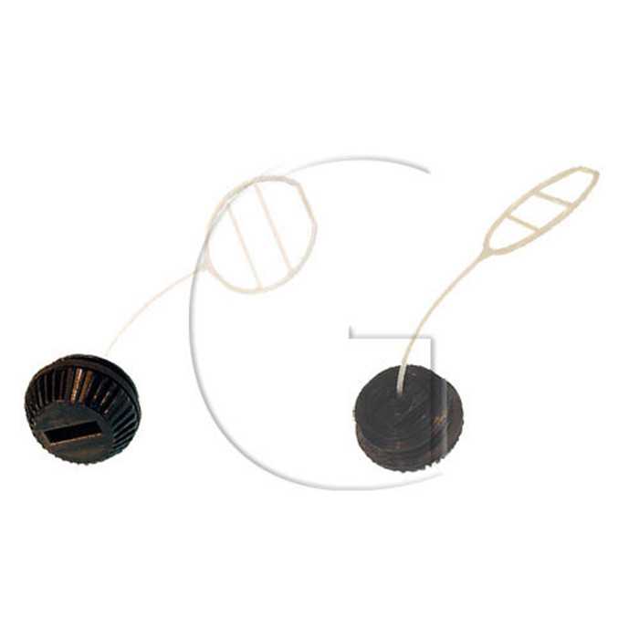 [1117 640 3600] Bouchons d’huile STIHL / Mod. : 024 026 028 034 038 042 048 / Orig. : 1117 640 3600, 3421-51149