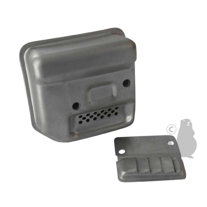[1130-140-0600.] Echappement adaptable pour STIHL 018 - MS180.Remplace origine: 1130-140-0600., 5509631, 550-9631