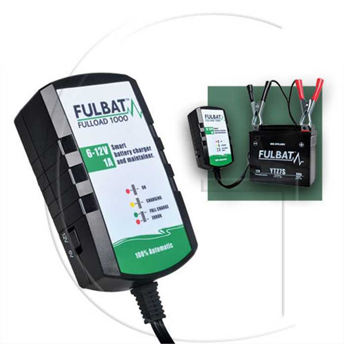 Chargeur de batterie FULBAT / Mod. : FULLOAD 1000, 4357-00900