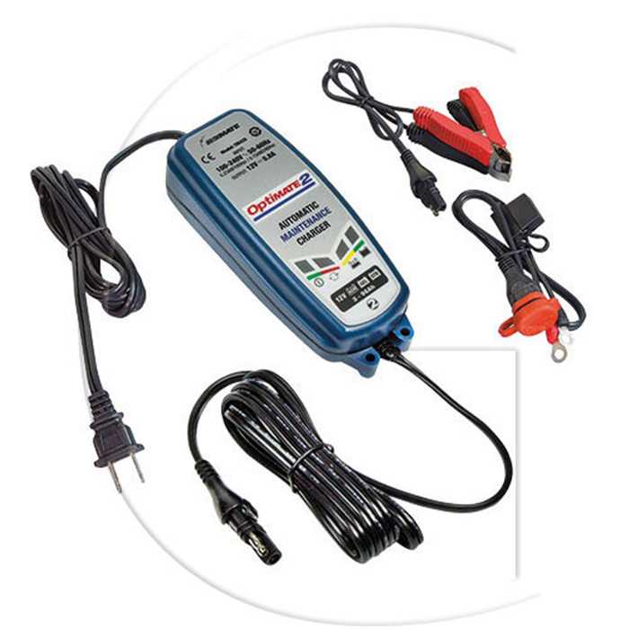 [3957-OPTIM2] Chargeur - testeur de batterie OPTIMATE / Mod. : OptiMate 2, 3957-OPTIM2
