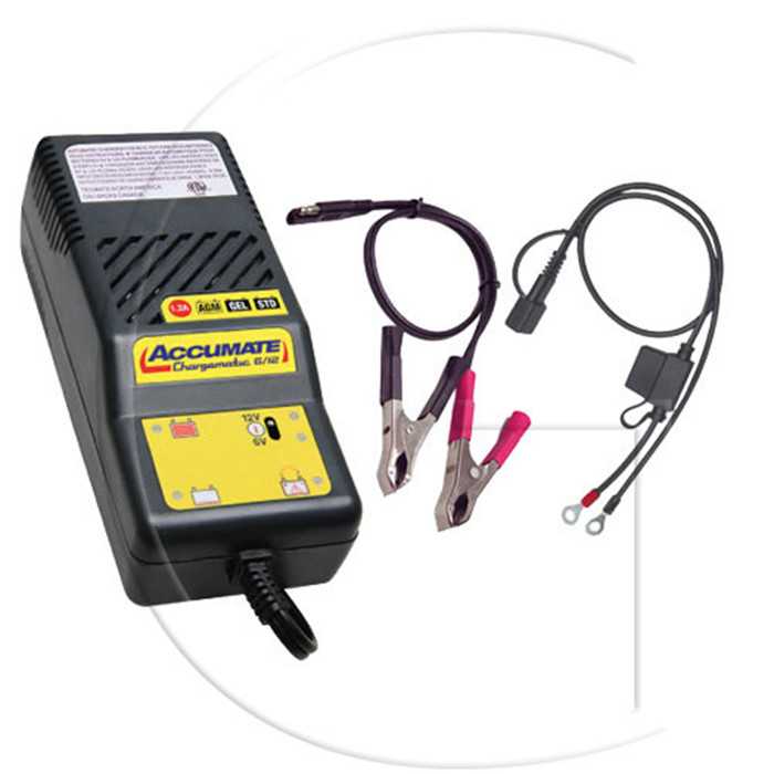 Chargeur de batterie ACCUMATE / Mod. : Chargematic 6/12, 3957-ACCUM