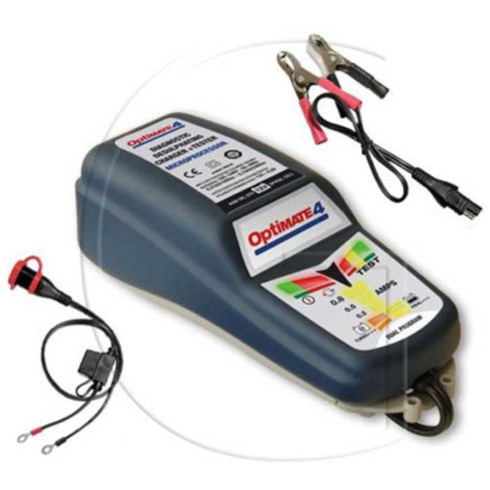 [3957-OPTIM] Chargeur de batterie OPTIMATE / Mod. : OptiMate 4, 3957-OPTIM