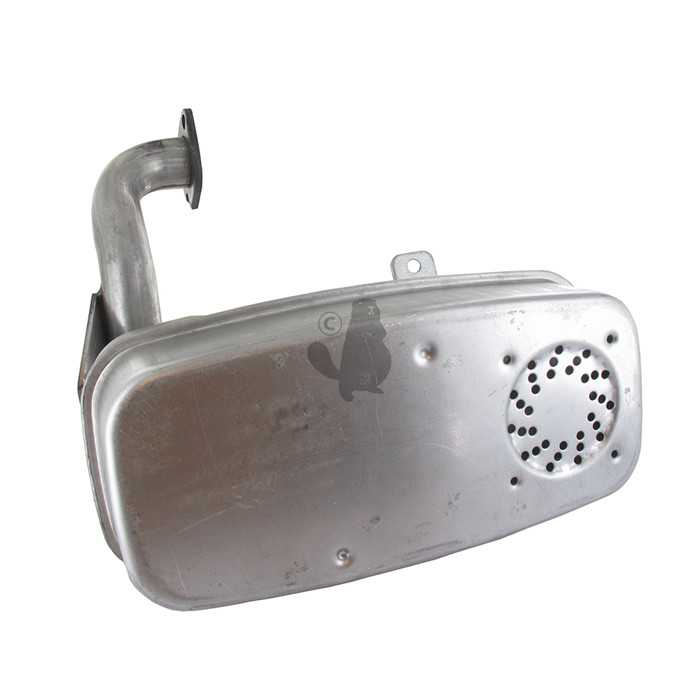 Echappement adaptable MTD. Remplace origine 751-10448C 751-10448D 95110448D., 5509690, 95110448D., 751-10448D, 550-9690