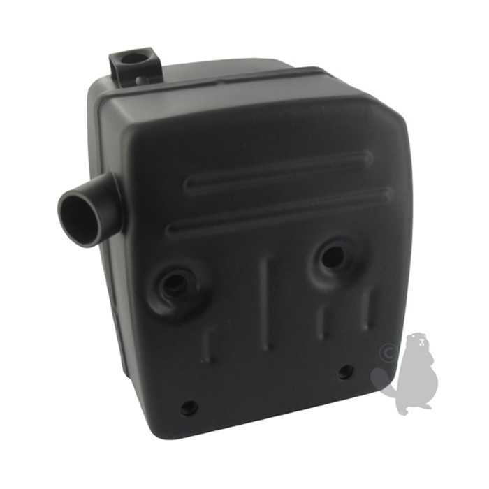 Echappement adaptable HUSQVARNA pour 394 et 395. Remplace origine: 503 71 13 05, 5509562, 550-9562