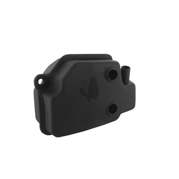 [4134-140-0602] Echappement adaptable STIHL pour machines FS120 FS200 FS250 FS300 FS350 HT250 SP200. Remplace, 5509659, 550-9659, 4134-140-0606.