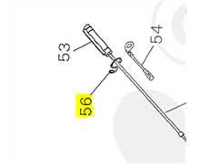 [20024-83152] Circlips verrouillage cà¢ble de gaz Shindaiwa t250, 2002483152, 20024-83152 - plus livrable -