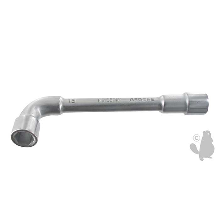 [920-8391] Clé à  pipe 13mm 6 pans x 6 pans débouchées, 9208391, 920-8391