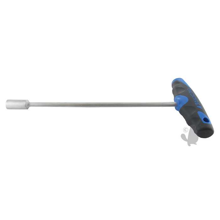 Clé à  douille GEDORE 10mm avec poignée en T bi-composants et longueur de lame de 230mm., 9208509, 920-8509