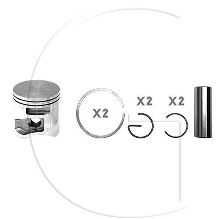 [3043-50TOR] Piston complet HUSQVARNA / Mod. : 365 X-TORQUE 372 X-TORQUE, 3043-50TOR