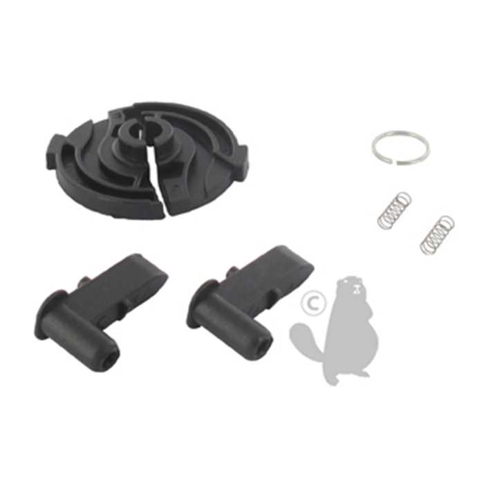 [492333] Kit cliquet de lanceur adaptable BRIGGS et STRATTON. Remplace origine: 492333, 5109522, 510-9522