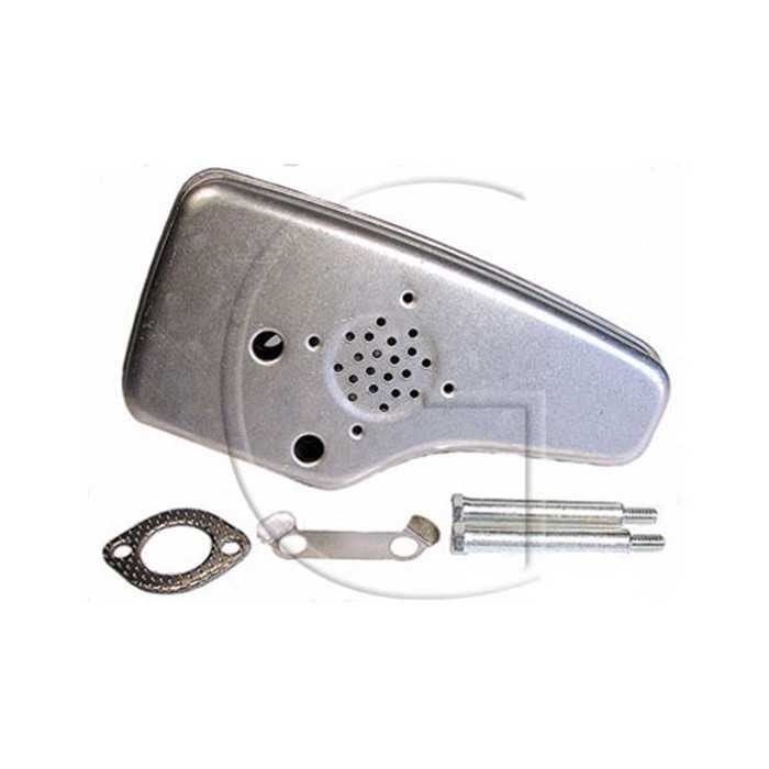 Pot d’échappement BRIGGS et STRATTON / Mod. : - 4,5 et 5 HP Quantum / Orig. : 496106, 490547