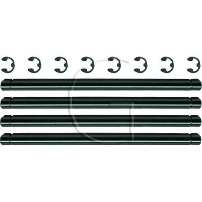 Set de 4 axes et 8 clips BLUE BIRD / Orig. : 5002, 0105-08755
