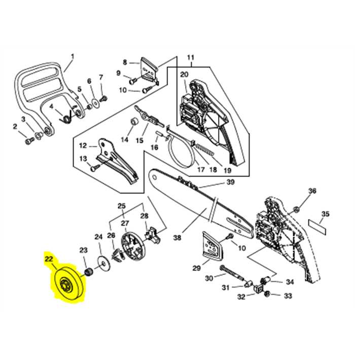 [A556-000400] Cloche embrayage Shindaiwa 363s, A556000400, A556-000401