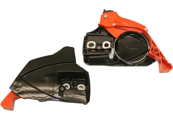 ECP100004652 Carter frein de chaine complet echo cs4510es, P100004653, ECP100004653, P100004651