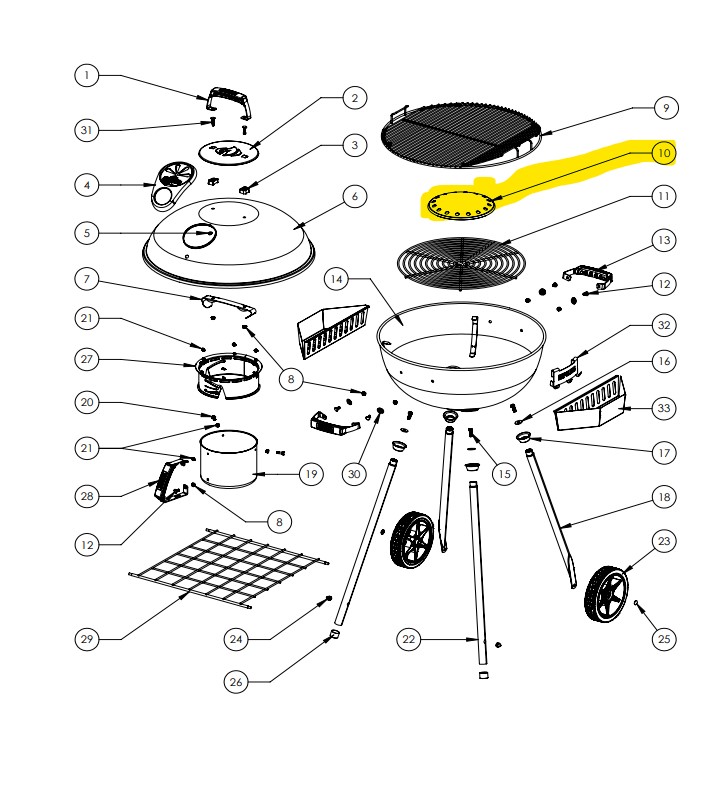 Déflecteur d'air Napoleon, N500-0043, N5000043