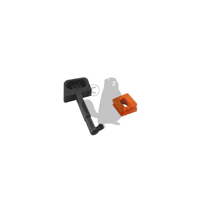 [5300298-31.] Commande de starter adaptable HUSQVARNA pour 36 41 136 137 141 142. Remplace origine: 530 02 98, 5209536, 520-9536