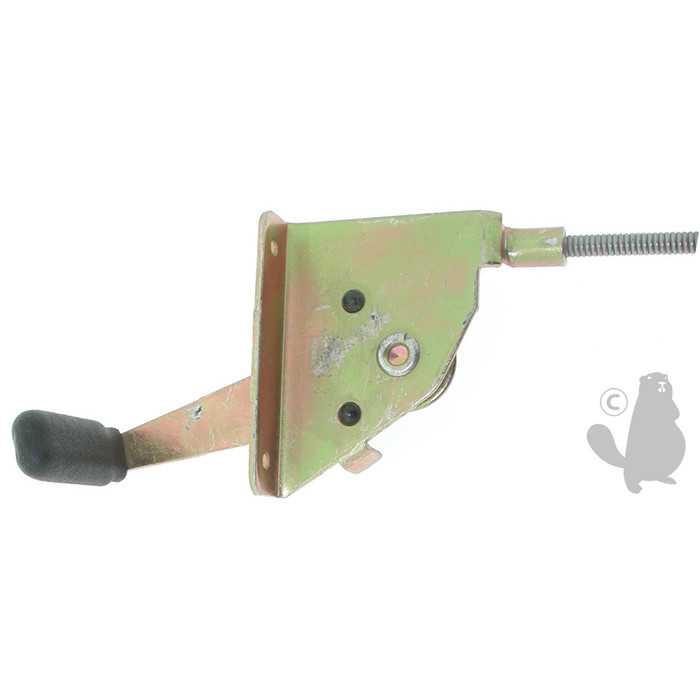 [91989] Commande daccélération adaptable MURRAY. Remplace origine: 91989 - Longueur cà¢ble:597mm Longueur ga, 6306800, 630-6800