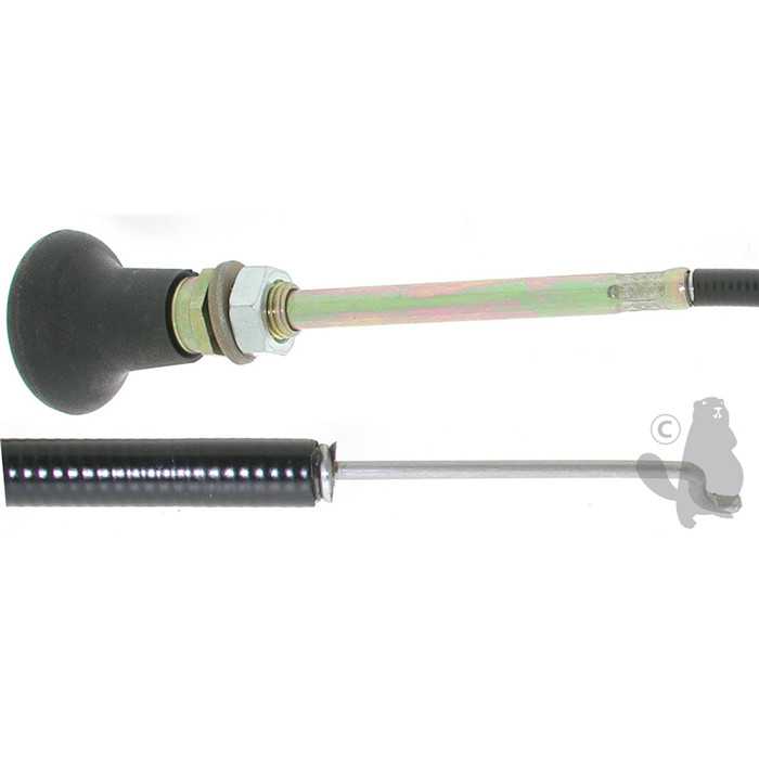 [482314] Commande de choke/starter adaptable SCAG pour 48 et 52- SW et SWZ. Remplace origine: 482314 - Longue, 6306822, 630-6822