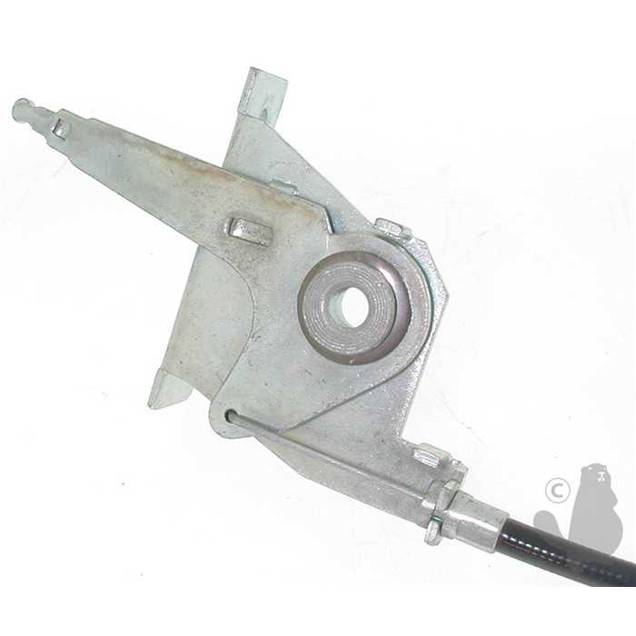 Commande daccélération adaptable MURRAY avec gaine en plastique. Remplace origine: 21540PA 23332PA, 6306802, 630-6802, 23332PA