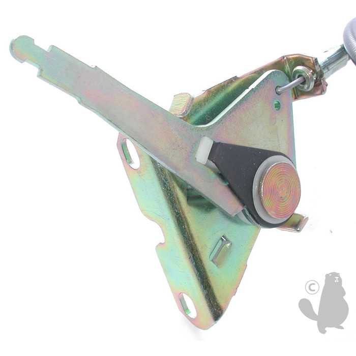 Commande daccélération pour BUNTON commercial 36 48 52 et 60 - Longueur gaine: 1270mm Longueur cà, 6304224, 630-4224