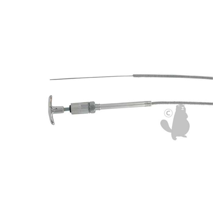 [630-6717] Commande daccélération adaptable universel à  tirette - Longueur cà¢ble:3200mm Longueur gaine: 3050m, 6306717, 630-6717