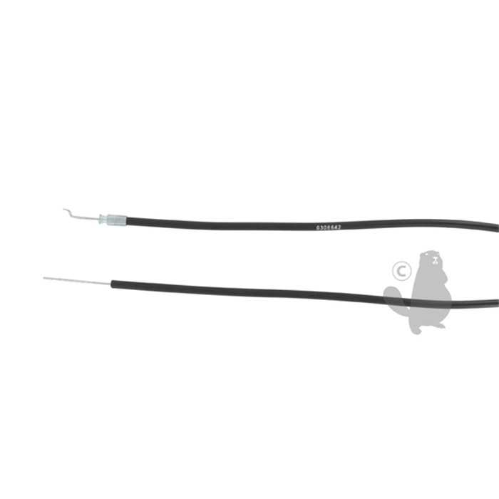 [81007160/0] Commande daccélération adaptable pour CASTELGARDEN. Remplace origine: 81007160/0 - Longueur cà¢ble:, 6306642, 630-6642