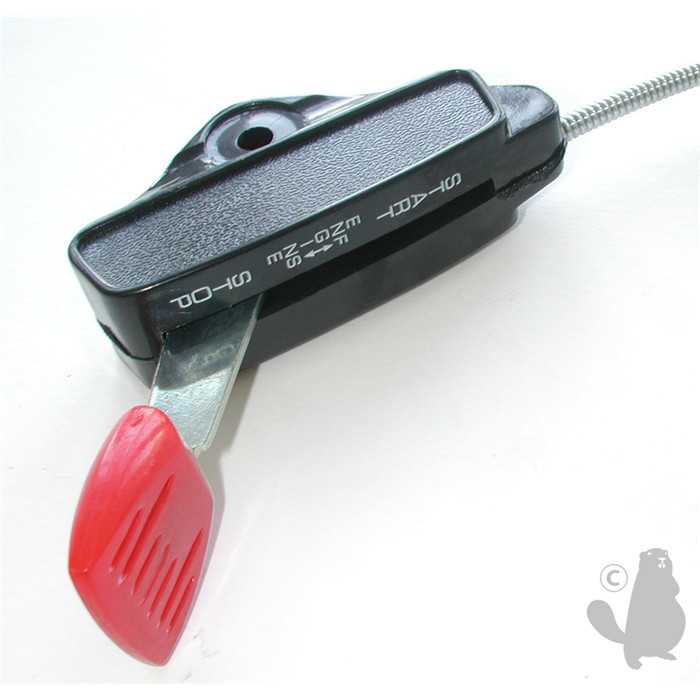 Commande daccélération adaptable pour tondeuse SNAPPER à  moteur BRIGG et STRATTON. Remplace origine, 18515, 6306763, 630-6763
