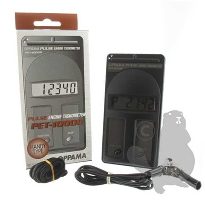 Compte tours à  affichage digital pour moteurs 2 et 4 temps 1 à  4 cylindres - Montage sur établi, 9204694, 920-4694