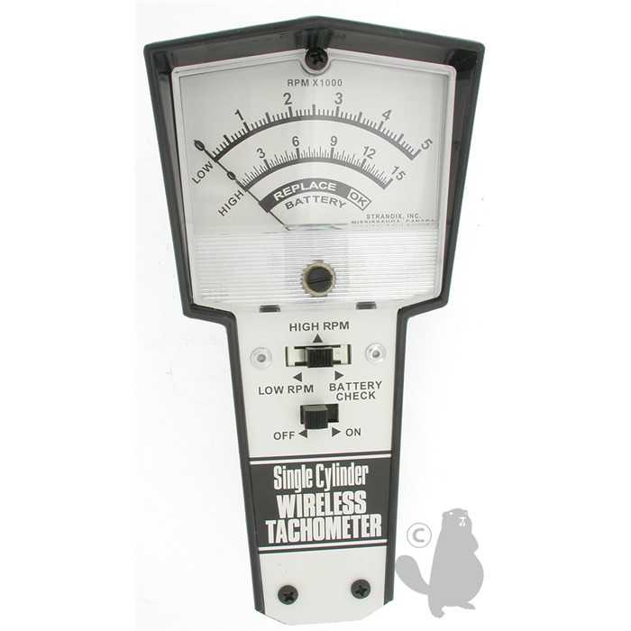 Compte-tours pour moteurs 2 et 4 temps de 0 à  15.000 tours sans aucun branchement lecture directe., 9206880, 920-6880