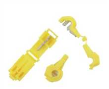 Connecteur de derivation jaune, 8KV744860-003 8KV744860003