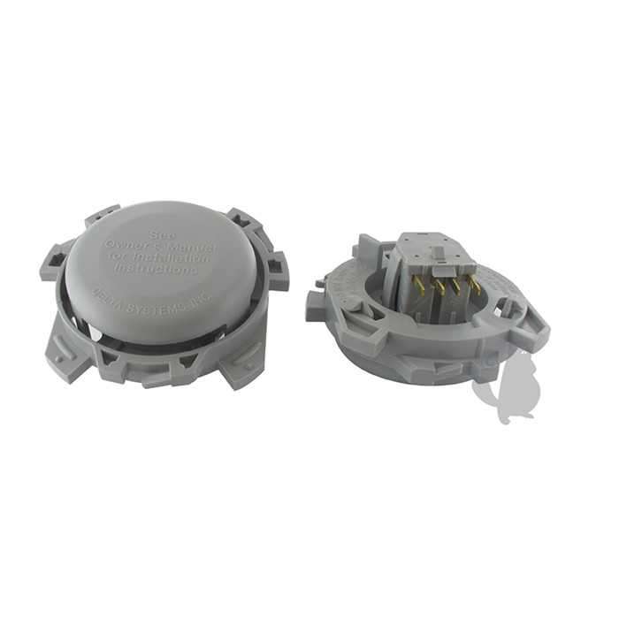 [230-9696] Contacteur électrique 4 broches adaptable pour machines JOHN DEERE modèles 115 145 155C 190C D16, 2309696, 230-9696