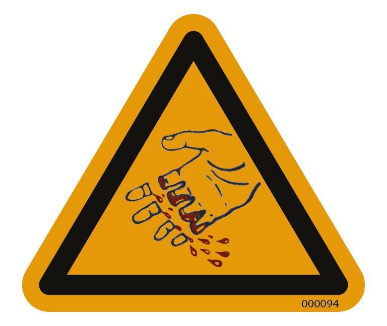 [000094] autocollant, , LS38, M30060, E10040, E30060, H30060, H50060, M10040, M20060, INT M30060, M40060, M500101, R30060, T30060, T50060, V460-005, JB-DECAL-safety-snijden, W30063, E20060