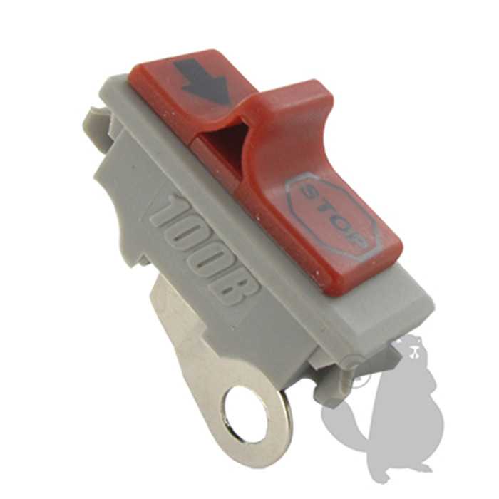 Contacteur marche/arrêt adaptable pour HUSQVARNA 36 41 42 51 55 61 136 141 242 246 254 2, 2302181, 230-2181, 501526606
