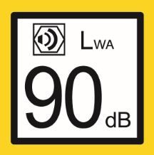 autocollant, LS425, E10042, M10042, V460-035, JB-DECAL-90dB
