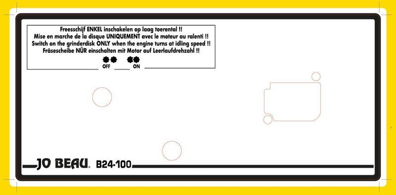 autocollant, B24-100, JB-DECAL-B24-100-dash-2