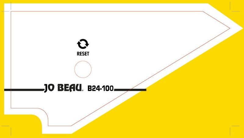 autocollant, B24-100, JB-DECAL-B24-100-dash-4