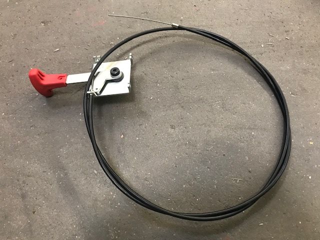 papillon et câble assemblés JB (rouge) B24-100, B24-100