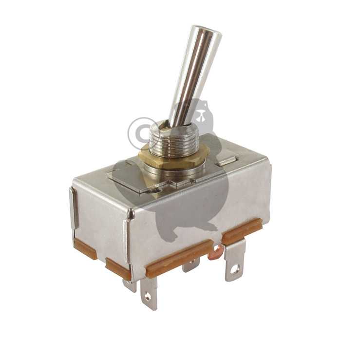 Contacteur électrique 2 positions 5 broches pour embrayage électromagnétique adaptable MTD GES 53 I, 2309719, 230-9719