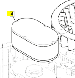 [118551590/0] Filtre a air GGP moteur ST550 - ST600 - ST650, 1185515900, 118551590/0, SA120002, 3661200827971, 7313323211910, 795118551590/0, LON180100123-0001, 1801001230001, 11304101, 180100123-0001, 4100203, 410-0203, 3582322001325 4100203A
