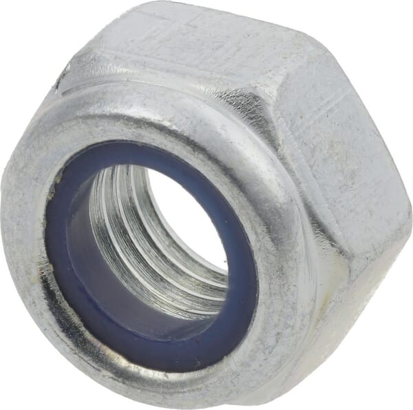 Ecrou hexagonal autobloquant à bague nylon DIN985 M6x1.00 Kramp